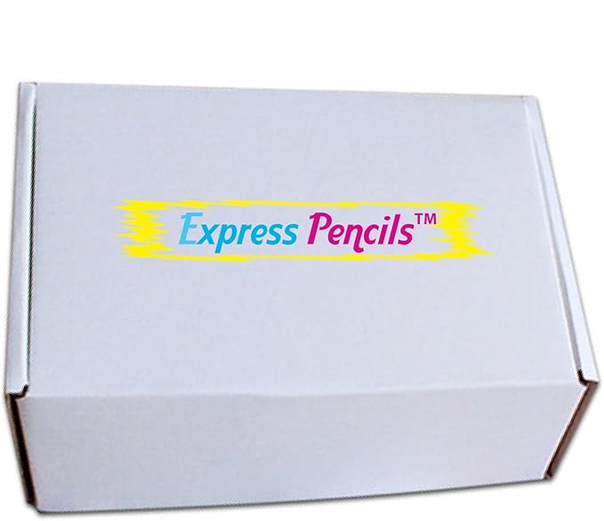 ExpressDesigns™ - Blue Ink Personalized Pens Rubberized - The Cameron - Custom Printed Name Pens - Imprinted with Logo or Message - Includes Personalization - 6 Pack (Assorted)