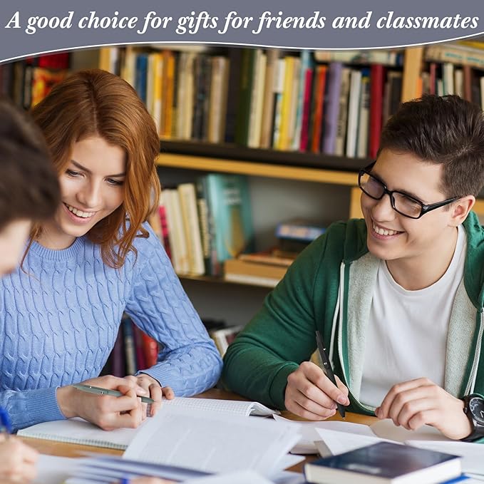 Epakh Gel Pens, 10 Pcs 0.5mm Quick Dry Black Ink Fine Point Smooth Writing Pens High End Series Retractable Aesthetic Ballpoint for Office School Supplies Women Men Gifts(Classic Color,Classic)