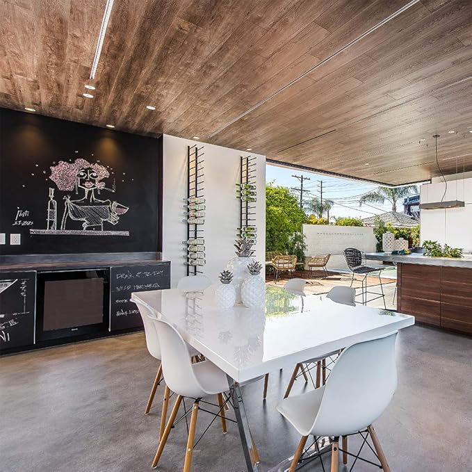 Ultra Wine Racks Wall Mounted Label-Out Wine Racks (1 Foot 3 Deep, Matte Black, 9 Wine Bottles) - Modern Metal Wine Storage, Modular Design for Home Bar, Kitchen, Dining Rooms, & Wine Cellars