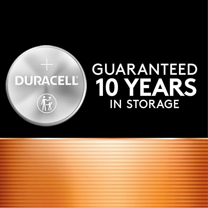 Duracell 2032 Lithium Battery, 9 Count (Pack of 1), Child Safety Features, Compatible with Key Fob, Tea Light Candles and Other Devices, CR2032 Battery