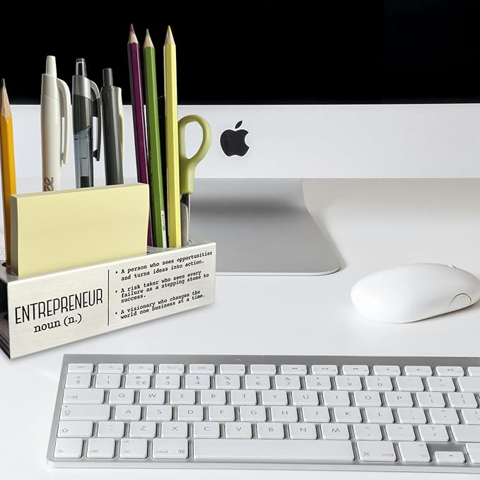 Entrepreneur Definition, Business Owner Entrepreneur Boss Desk Decor Pen Pencil Holders WCC40