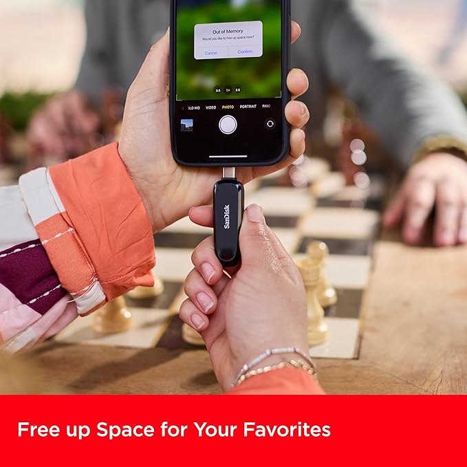 SanDisk 256GB Phone Drive for Android - The 2-in-1 USB for Smartphones, Tablets, and Computers - Thumb Drive with USB Type-C and Type-A Connectors - SDDDC6-256G-G46