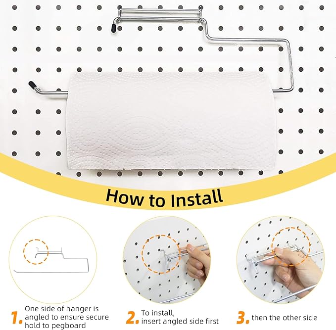 279PCS Metal Pegboard Hooks Organizer Kit for Organizing Various Tools - Heavy Duty 1/4" & 1/8" Pegboard Accessories with Pegboard Bins, Wall Mount Tool Storage for Garage, Workshop & Kitchen