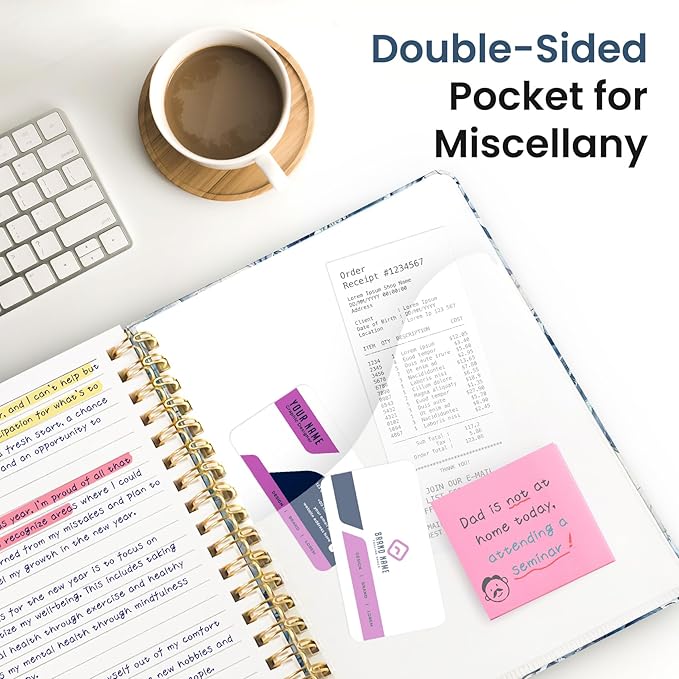 Lined Spiral Notebook Journal for Work, 300 Pages Thick B5 (7.1"x10") College Ruled Journal for Women & Writing, Hardcover Notebook for Note Taking, Perfect for Office Home School, Blue Floral