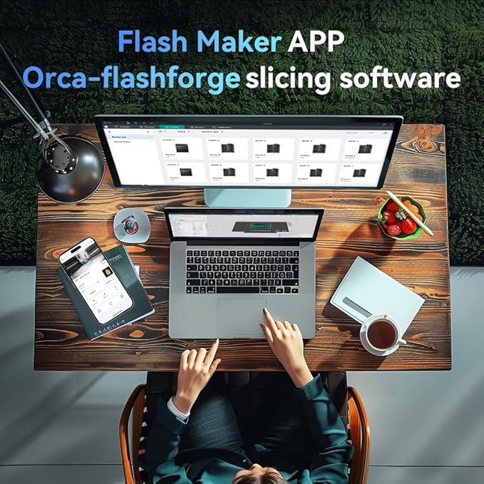 FLASHFORGE Adventurer 5M 3D Printer with Fully Auto Leveling System, Max 600mm/s High-Speed, 280℃ Quick-Detach Nozzle, CoreXY Structure for Superior Print Quality, Rookies & Experts Smart Choice