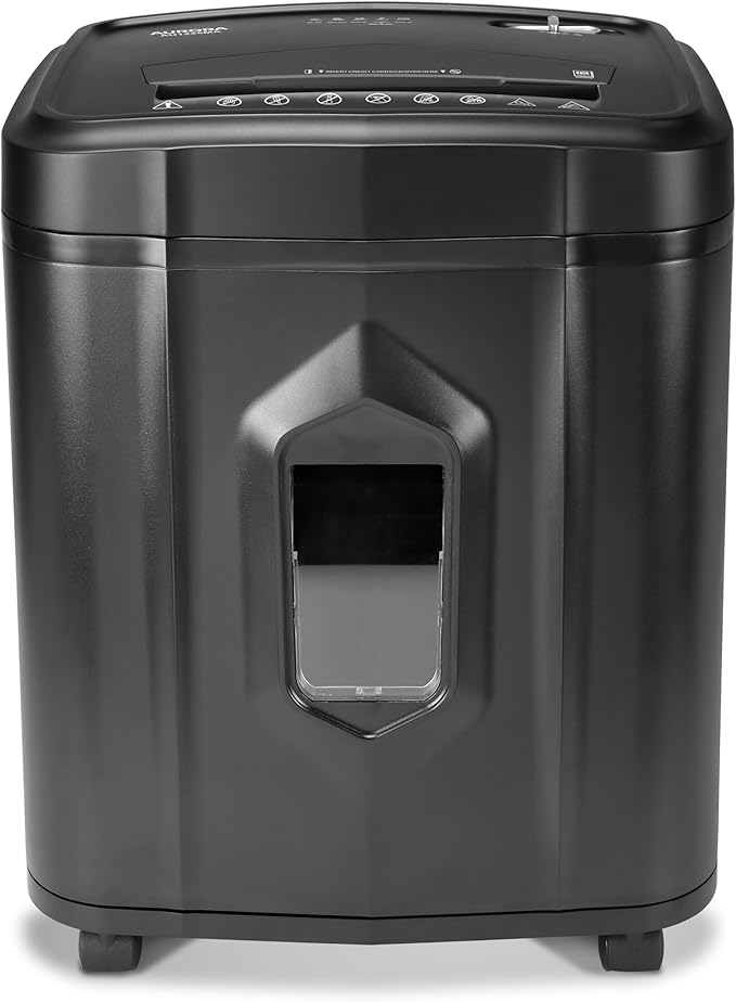 Aurora AU1225MA High-Security 12-Sheet Micro-Cut Paper and CD/Credit Card Shredder/ 5-Gallon Pullout Basket/40 Minutes Run Time