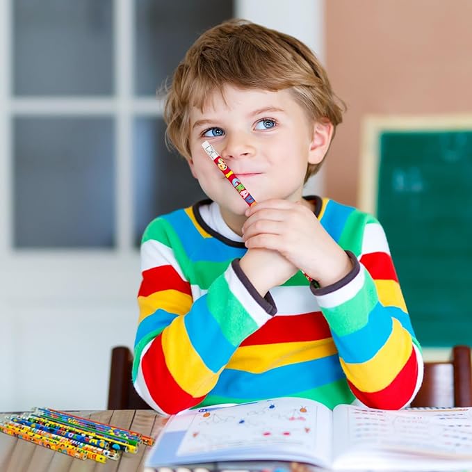 Cinrobiye 100 PCS End of the School Year Gifts for Students Graduation Pencils Pre K Preschool Kindergarten Wood Pencils Bulk Giveaways Prizes Gifts Supplies for Graduation Party