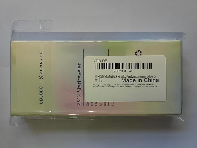 Colored Pens, 6 Pcs Colorful Pens Fine Point Smooth Writing Pen, 0.5mm Colored Ink Gel Pen for Journaling Note Taking Planner, School Supplies Gifts for Nurse Teacher (6 Pcs Gold Vibrant)