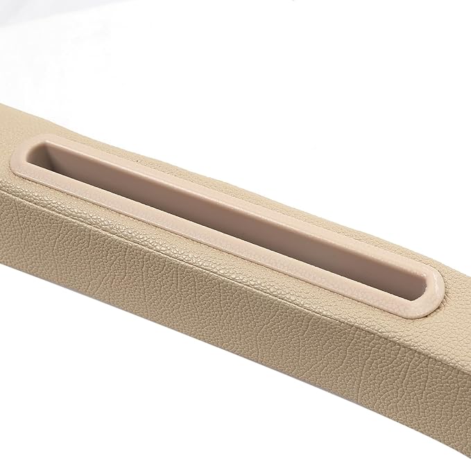 Car Accessories,Car Gap Plug,Car Seat Gap Prevent Small Items from Falling,2 Combinations of Main and Passenger Seats Universal.(Beige)