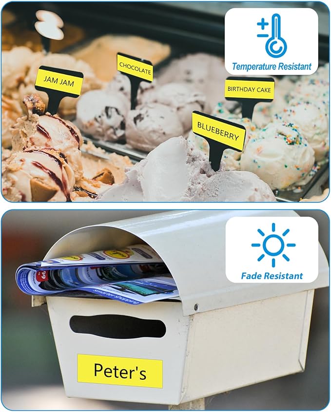 Weemay 3 Pack TZe651 24mm Black on Yellow Label Tape Compatible with Brother P-Touch Label Maker Tape TZe-651 TZe 651 TZ-651 TZ651 for PT-E500 PT-D600 PT-P750W PT-P900W Printer, 1 in x 26.2 ft