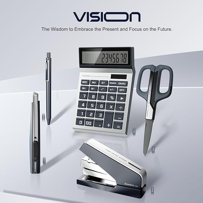 Comix Gel pens,10 Pack,Dual Ball Nib,Fine Point 0.5 mm,Black Quick Dry Ink, Low Center of Gravity Counterweight Signing Pen,Ideal for Smooth Writing