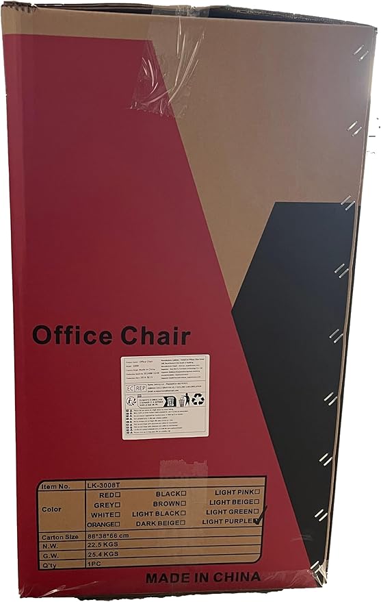 Efomao Big and Tall Office Chair 400lbs – PU Leather Executive Office Chair with Lumbar Support & Leg Rest, Heavy-Duty Computer Chair for Home Office, Dark Beige