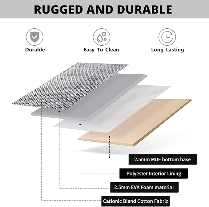 DECOMOMO Storage Baskets for Shelves - Fabric Storage Bins, Linen Closet Organizers and Storage (Purple & White, Large - 3 Pack)