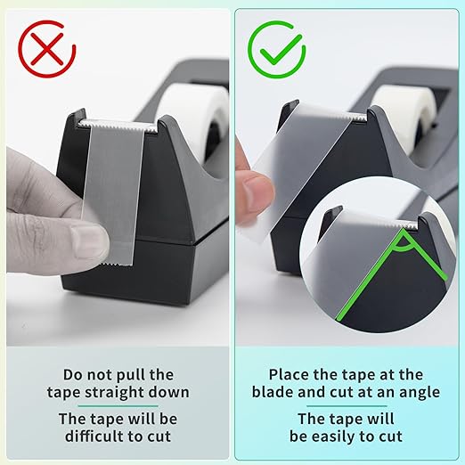 OWLKELA - 6 Rolls Matte & Glossy Tape Refills, Invisible, Translucent, All-Purpose for Office, Home, School - 0.7 in x 1000 Inches