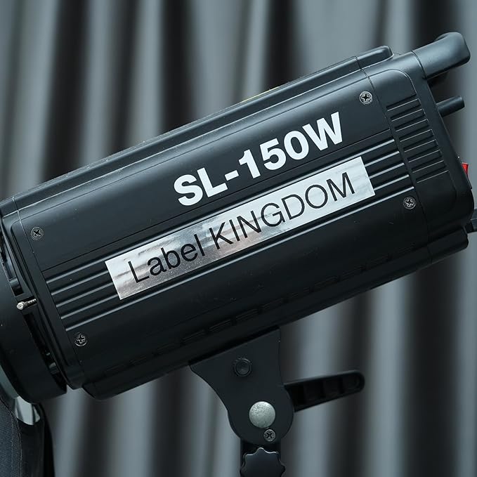 Label KINGDOM TZe-S951 24mm Silver Extra Strength Adhesive Tape Replacement for Brother TZeS951 Black on Silver TZe Tape 24mm 0.94 Strong Adhesive for PTD600 PTP710BT PT2730, 3-Pack