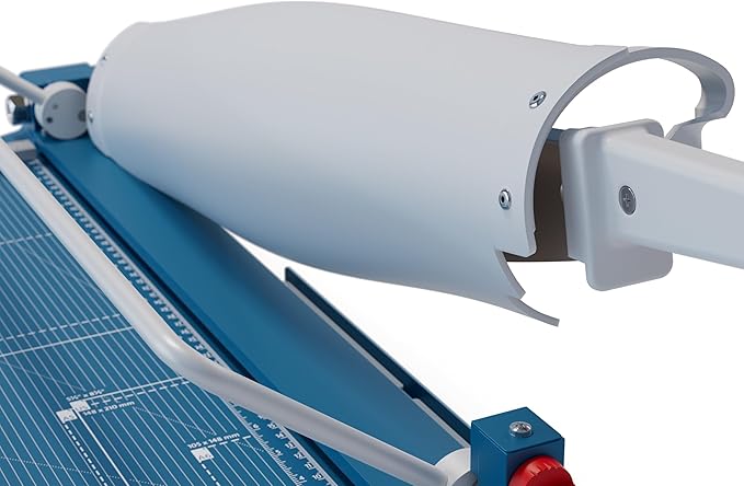 Dahle 567 Premium Guillotine Trimmer, 21" Cut Length, 35 Sheet Capacity, Self-Sharpening Blade, Manual Clamp, w/Safety Guard