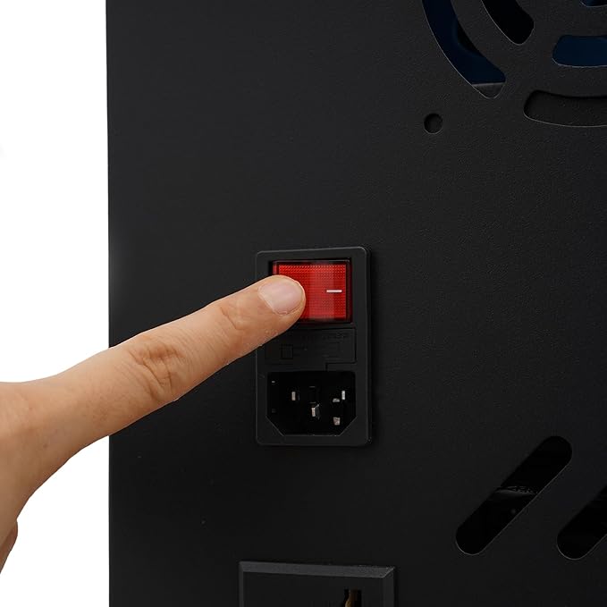 20-Device Charging Station, 200W USB Cell Phone Charge Stations, Tabletop Wall-Mount Charging Cabinet for for ＜8'' Size Cellphones & Tablet Computers