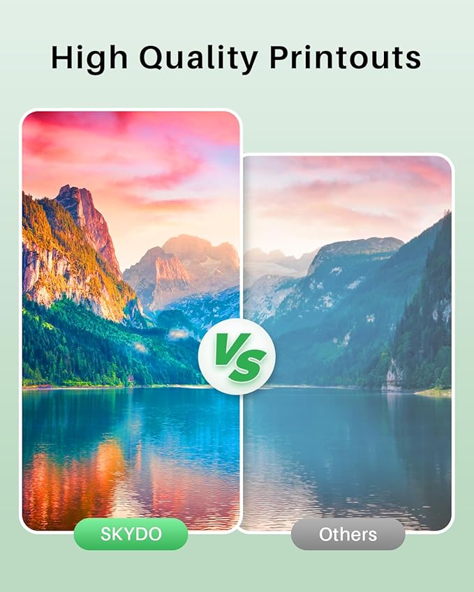 LC401XL Ink Cartridges 4 Pack Replacement for Printer Ink LC 401 XL High Yield Use for MFC-J1010DW MFC-J1012DW MFC-J1170DW MFC-J1800DW, Black Cyan Magenta Yellow