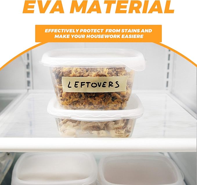 Glotoch Non Adhesive Clear Shelf Liners for Kitchen Cabinets 12" x20FT, Non Slip Drawer Liners for Dresser, Waterproof Cabinet Liners for Shelves/Dresser/Refrigerator/Bathroom