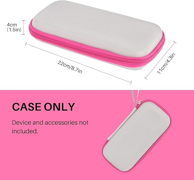 Hard Case Replacement for Texas Instruments TI-30XIIS TI-30XS TI-30Xa TI-36X Pro Scientific Calculator Case Only (Pink + Off White Case)