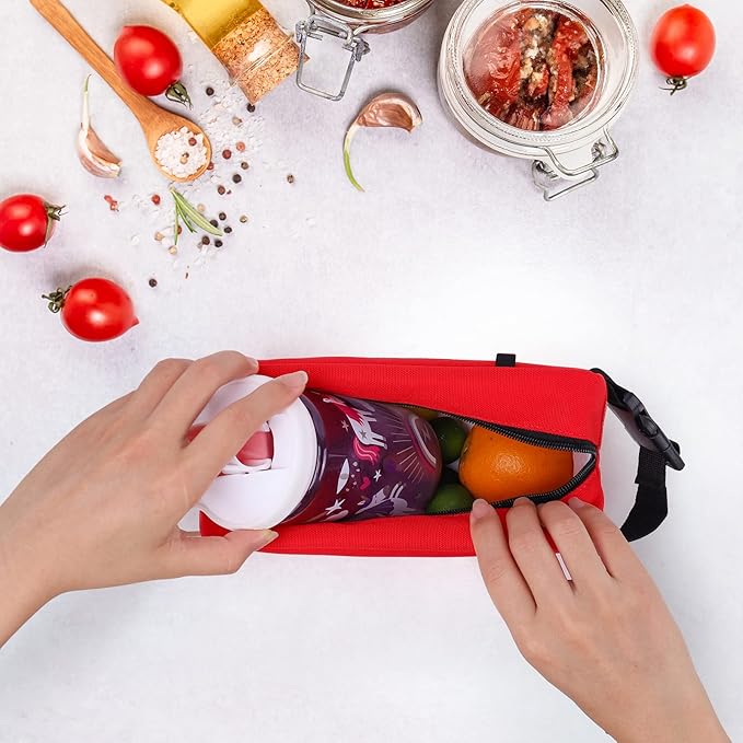 Small Cooler Bag Freezable Lunch Bag for Work School Travel,Small Lunch Bag,Small Insulated Bag For Kids/Adults,Freezer Lunch Bags,Freezable Snack Bag,Mini Lunch Bag Fit For Yogurt,Suit for 3+.