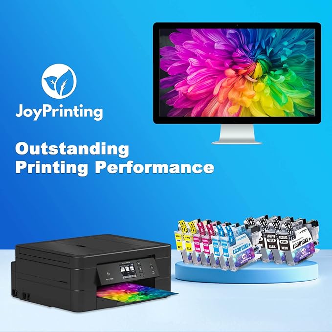 LC3013 Ink Cartridges BK/C/M/Y Compatible with Brother LC3013XL Ink LC3013 XL LC3011 LC-3011 Work for Brother MFC-J491DW MFC-J497DW MFC-J690DW MFC-J895DW (10 Pack)