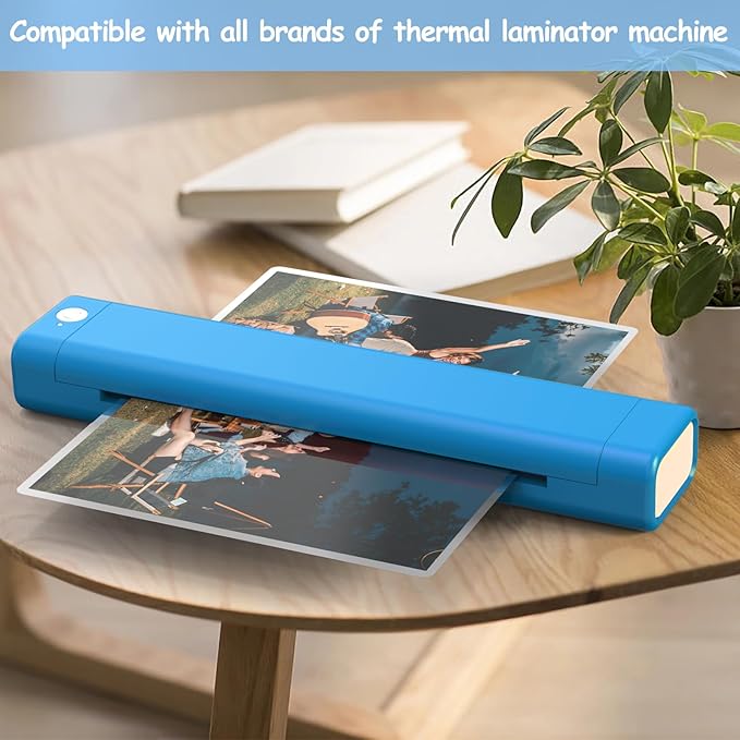 Clear Thermal Laminating Pouches 3mil Letter Size Plastic Laminator Sheets 9 x 11.5 Inch (1000 Pack)