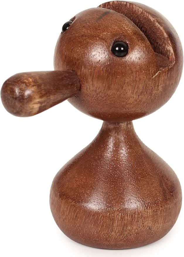 ETROVES- Handmade Wooden Spectacle Holder Eyeglass Holder Display Stand for Home Office Desk Decor Accessories Bedside/Side Table 3.3 Inches