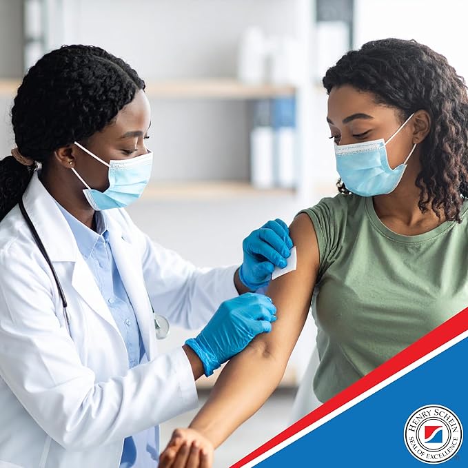 Large Alcohol Prep Pads (200/Box) - 70% Isopropyl Alcohol Wipes, Individually Wrapped - 2 ply, Textured - Skin Prep Alcohols Swabs - Sterile Pads