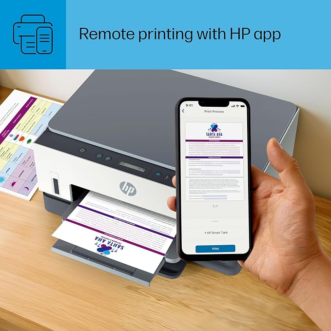 HP Smart Tank 7001 Wireless All-in-One Ink Tank Printer with up to 2 years of ink included (28B49A)
