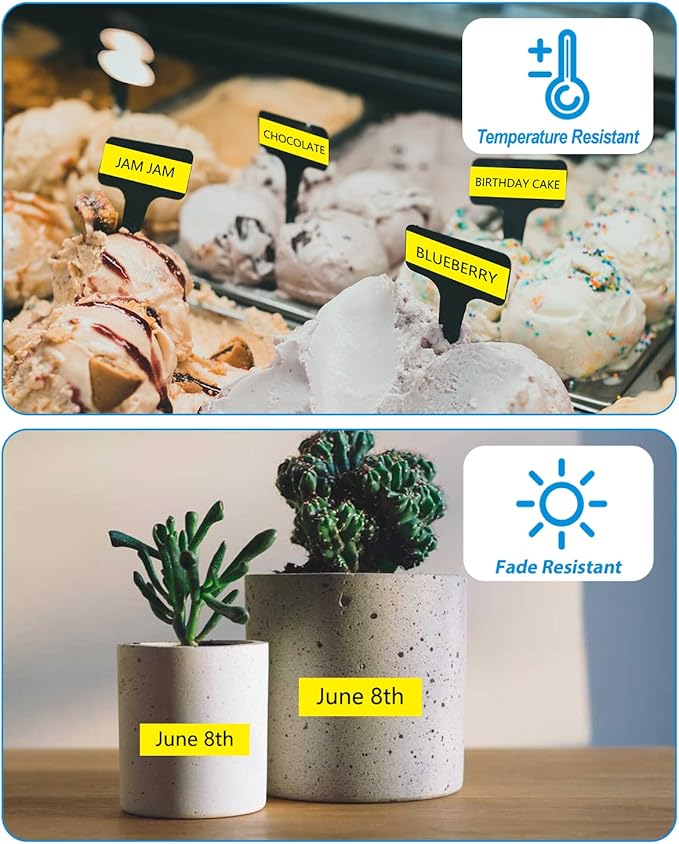 Weemay Compatible 3 Pack TZe-641 Replacement for Brother P-Touch Label Tape 18mm 0.7 Black on Yellow 3/4 TZe TZ Tape TZ-641 TZ641 TZe641 for PT-D400AD PT-D610BT PT-D600 PT-D410 Printer, 0.7" x 26.2'