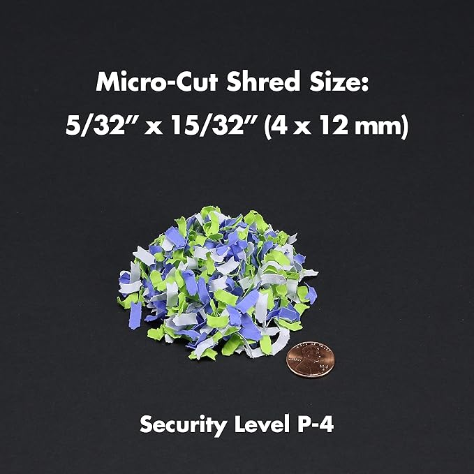 Aurora AU1630MA Anti-Jam 16-Sheet Micro-Cut Paper and CD/Credit Card Shredder/ 10 Minutes Continuous Run Time