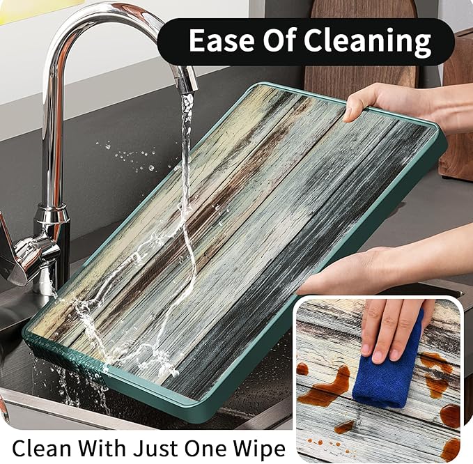 Shelf Liners for Kitchen Cabinets Non Adhesive Drawer Liner 12in x 20FT Blue Shiplap Quatrefoil Thickened Shelf Liner Strong Non-Slip Easy to Clean Tool Box Refrigerator with Knife and Tape Measure