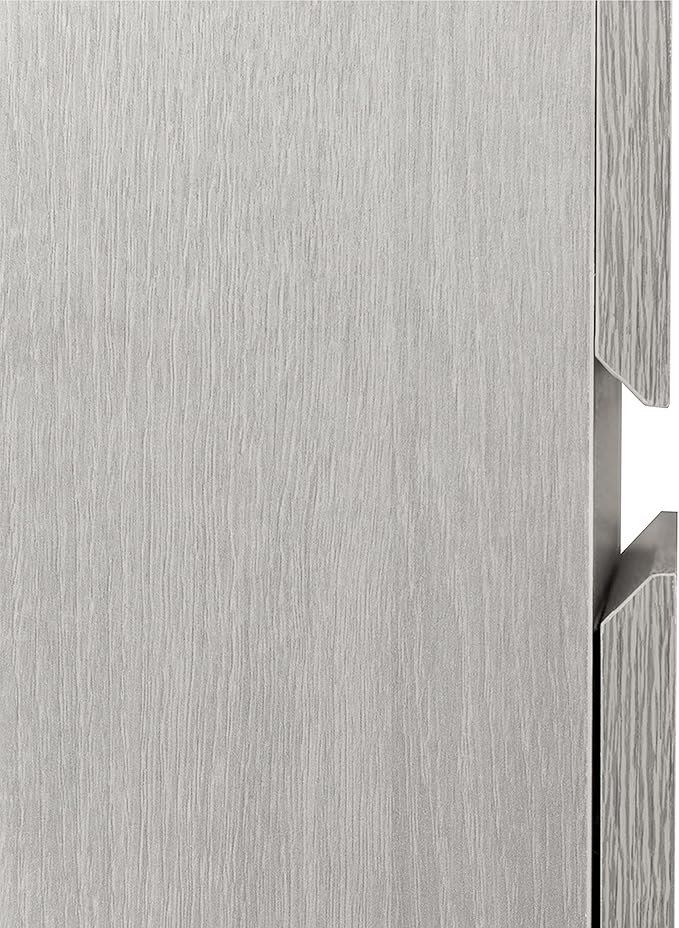 Techni Mobili Rolling Lock and Storage 2 Drawer Vertical Filing Cabinet, 15.75" L x 17.75" W x 23" H,Grey