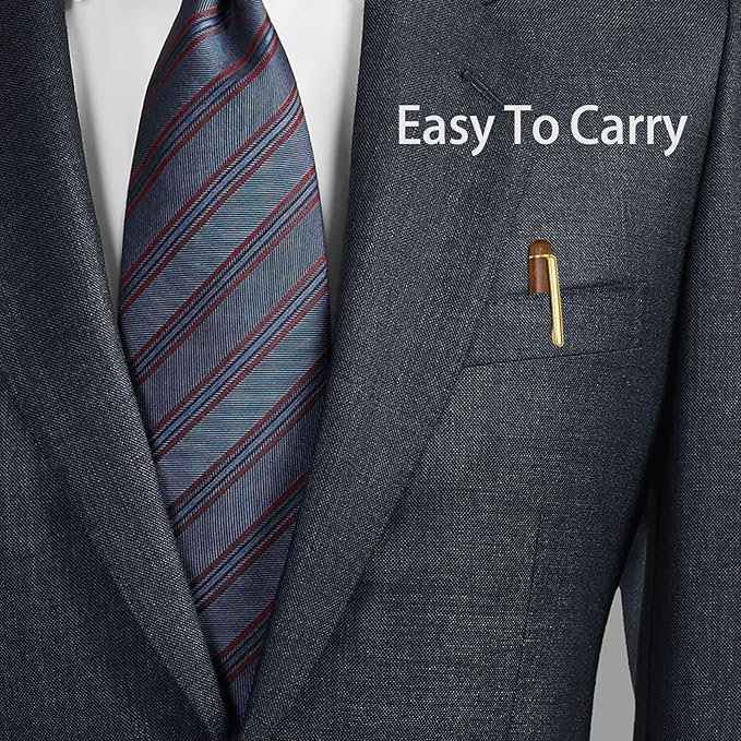 Cambond Ballpoint Pens Wood Pen - Fancy Pens with Gift Box Christmas Gift Nice Pens Set for Men Women Employee Journaling Executive Black Ink 1.0mm, 3 Pens with 3 Extra Refills