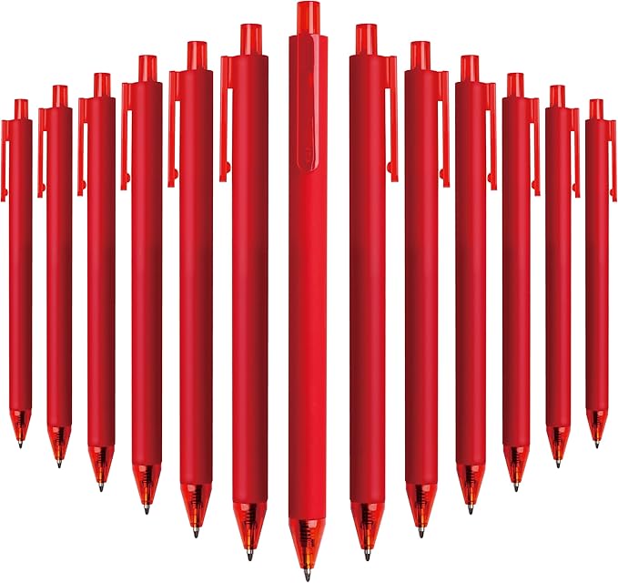 CRYLLIS Pens Bulk, 50Pack Black Pens,Black Ink Ballpoint Pens for Smooth Writing,No Smear,Office Supplies,Back to School Gifts,School Teacher,1.0mm