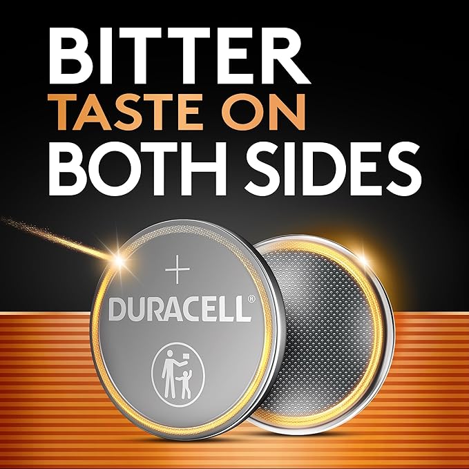 Duracell 2032 Lithium Battery, 9 Count (Pack of 1), Child Safety Features, Compatible with Key Fob, Tea Light Candles and Other Devices, CR2032 Battery