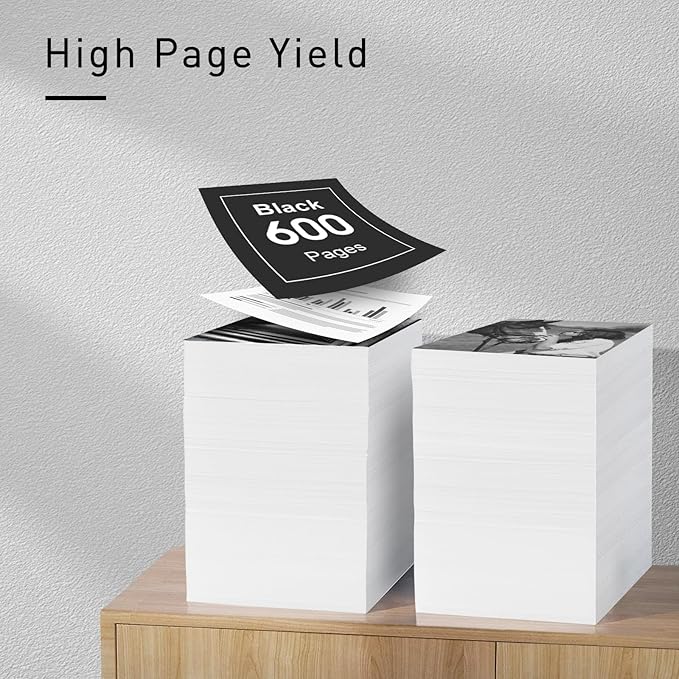 245XL Ink Cartridge Compatible for Canon 245XL Black Ink PG-243 PG-245 XL PG243 PG245 Works with MX490 MX492 TR4520 TR4522 MG2500 MG2522 TS3100 TR4500 Printer PG243XL PG245XL (1Black)