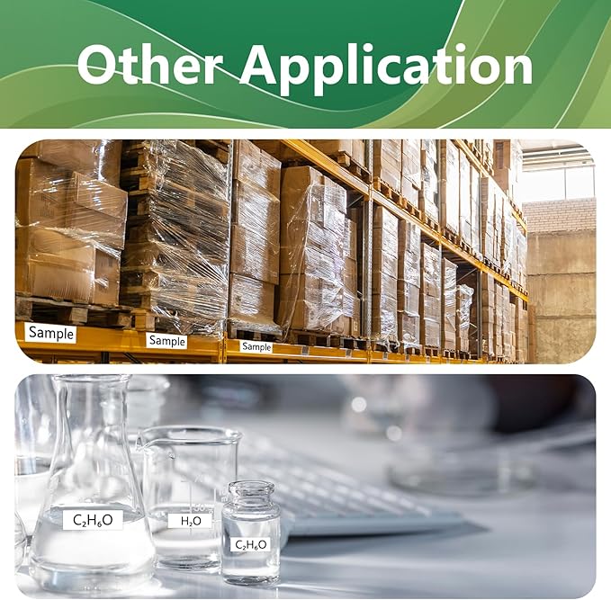 TZe-221 9mm Laminated White TZ Tape Compatible with Brother TZe221 TZ221 TZ-221 Replacement for Brother PTouch 9mm 0.35 Label Tape for PTH100 H110 D400AD D210 1290 Printers, 3-Pack