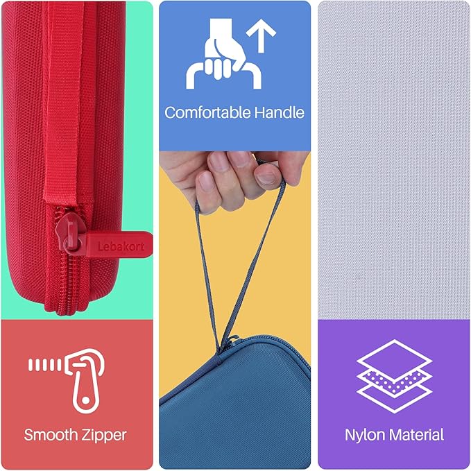 Hard Carry Case Compatible with Texas Instruments TI-30XIIS TI-30XS TI-30Xa TI-36X Pro Scientific Calculator (Black Case)