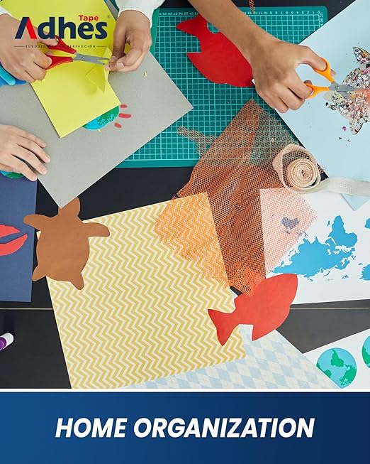 ADHES Super Clear Packing Tape, 6 Rolls x 1.88 Inch x 55 Yards, 2.7 mil Heavy Duty Shipping Tape Strong & Durable Package Tape for Shipping, Moving, Mailing and Sealing