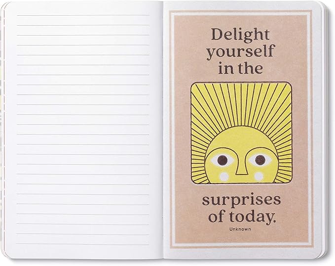 Compendium Softcover Journal - Every day is a beautiful day. – A Write Now Journal with 128 Lined Pages, 5″W x 8″H