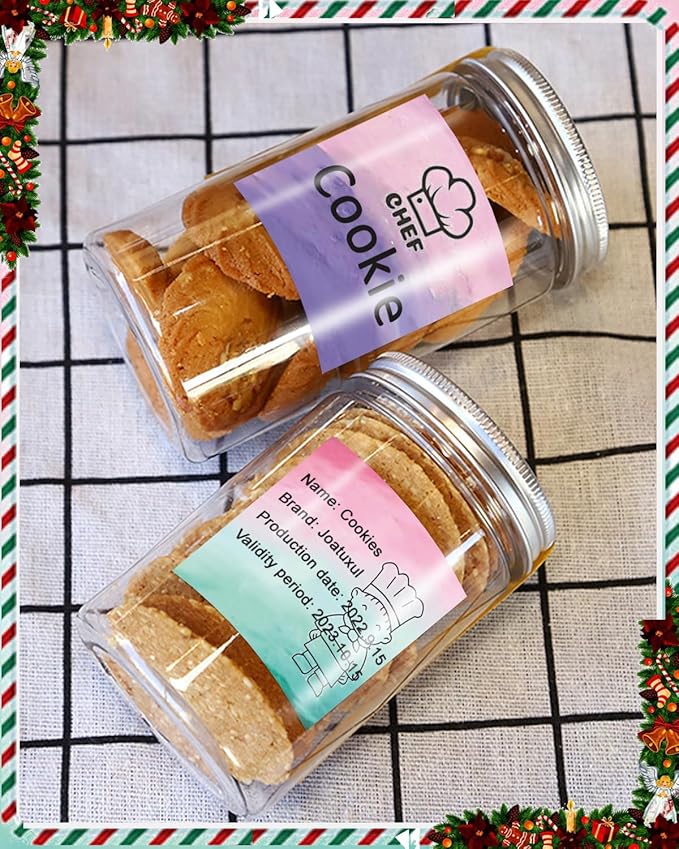 2''×2'' Square Thermal Sticker Labels, Self-Adhesive 2 Inch Direct Thermal Labels, Multi-Purpose Sticker for DIY Logo Design,Name Tag,QR Code, 500 Labels/1 Roll, Nebula