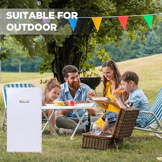 Tioncy 5 Pcs Cardboard Trash Cans Disposable and Reusable Corrugated Cardboard Trash Cans Recycling Bins Bulk with 10 Garbage Bags White Garbage Boxes for Parties Events(30 Gallon)