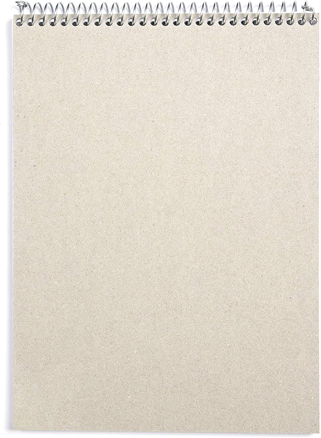 Mintra Office TOP BOUND Durable Spiral Notebooks (Red, College Ruled 3pk)