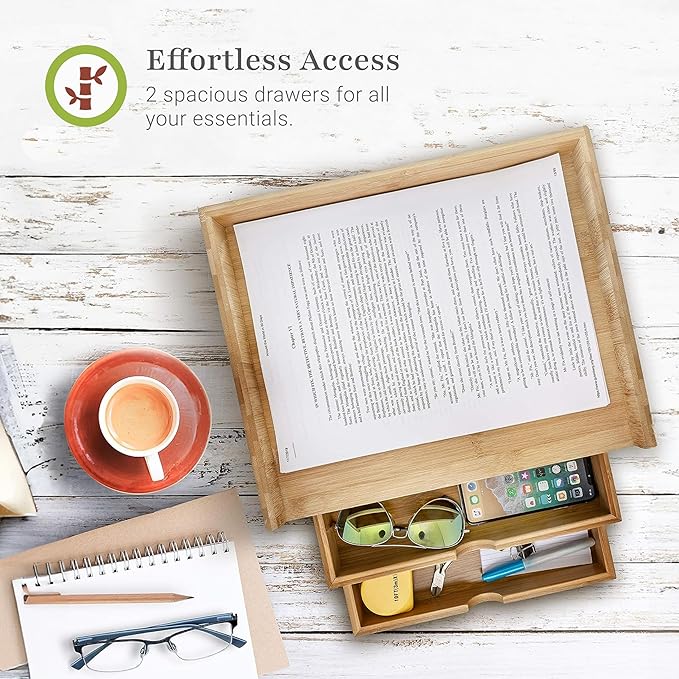 Prosumer's Choice 3-Tier Desktop Organizer, Desk Accessories - Letter Tray for Home or Office - Desk Organization with US Letter Paper Size Drawers for Folders, Mail Organizer, Document Holder