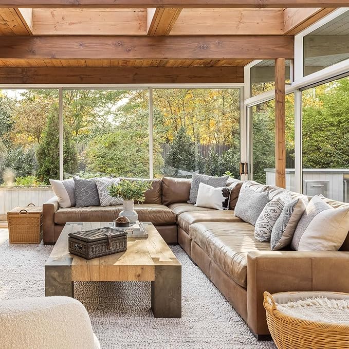 The Basket Lady Lift-Off Lid Wicker Storage Basket, Large, 24.5 in L x 18 in W x 17.5 in H, Sandstone