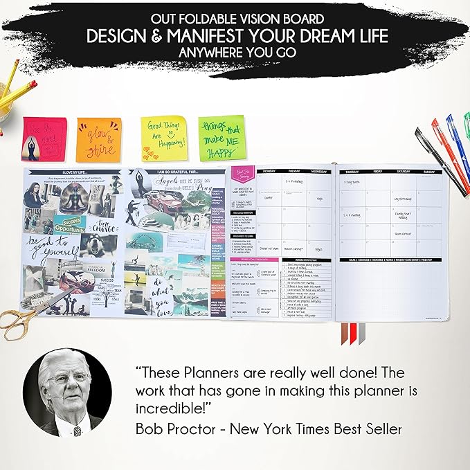 2025-2026 Planner Weekly and Monthly | 16-Month Life Planner to Increase Focus & Productivity | Reduce Overwhelm & Achieve Your Biggest Goals | Include Gift Box & Stickers | Sep 2025-Dec 2026